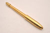 Authentic Louis Vuitton Stylo Agenda GM Ballpoint Pen Gold N75003 LV 4699J