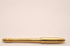 Authentic Louis Vuitton Stylo Agenda GM Ballpoint Pen Gold N75003 LV 4699J