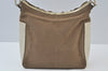 Authentic GUCCI Shoulder Hand Bag Purse Canvas Leather 0013766 Beige 4700H
