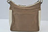 Authentic GUCCI Shoulder Hand Bag Purse Canvas Leather 0013766 Beige 4700H
