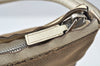 Authentic GUCCI Shoulder Hand Bag Purse Canvas Leather 0013766 Beige 4700H