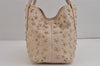 Authentic JIMMY CHOO Vintage Star Studs Leather Shoulder Tote Bag Pink 4700J