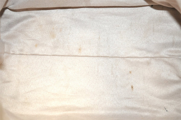 Authentic JIMMY CHOO Vintage Star Studs Leather Shoulder Tote Bag Pink 4700J