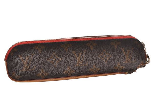 Auth Louis Vuitton Monogram Trousse Elizabeth Pencil Case Pouch GI0009 LV 4702J