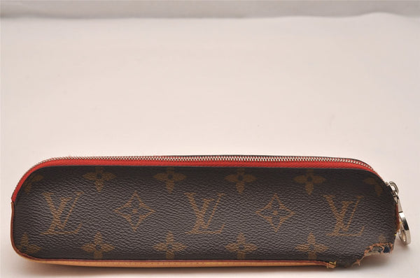 Auth Louis Vuitton Monogram Trousse Elizabeth Pencil Case Pouch GI0009 LV 4702J