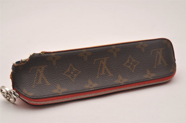 Auth Louis Vuitton Monogram Trousse Elizabeth Pencil Case Pouch GI0009 LV 4702J