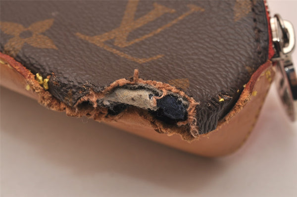 Auth Louis Vuitton Monogram Trousse Elizabeth Pencil Case Pouch GI0009 LV 4702J