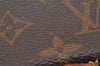 Auth Louis Vuitton Monogram Trousse Elizabeth Pencil Case Pouch GI0009 LV 4702J