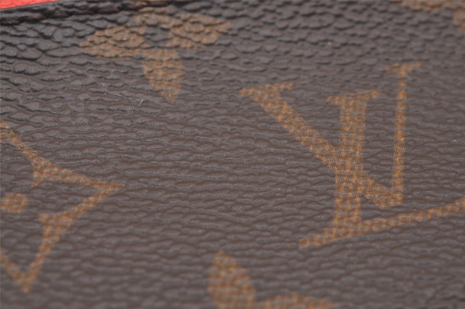 Auth Louis Vuitton Monogram Trousse Elizabeth Pencil Case Pouch GI0009 LV 4702J