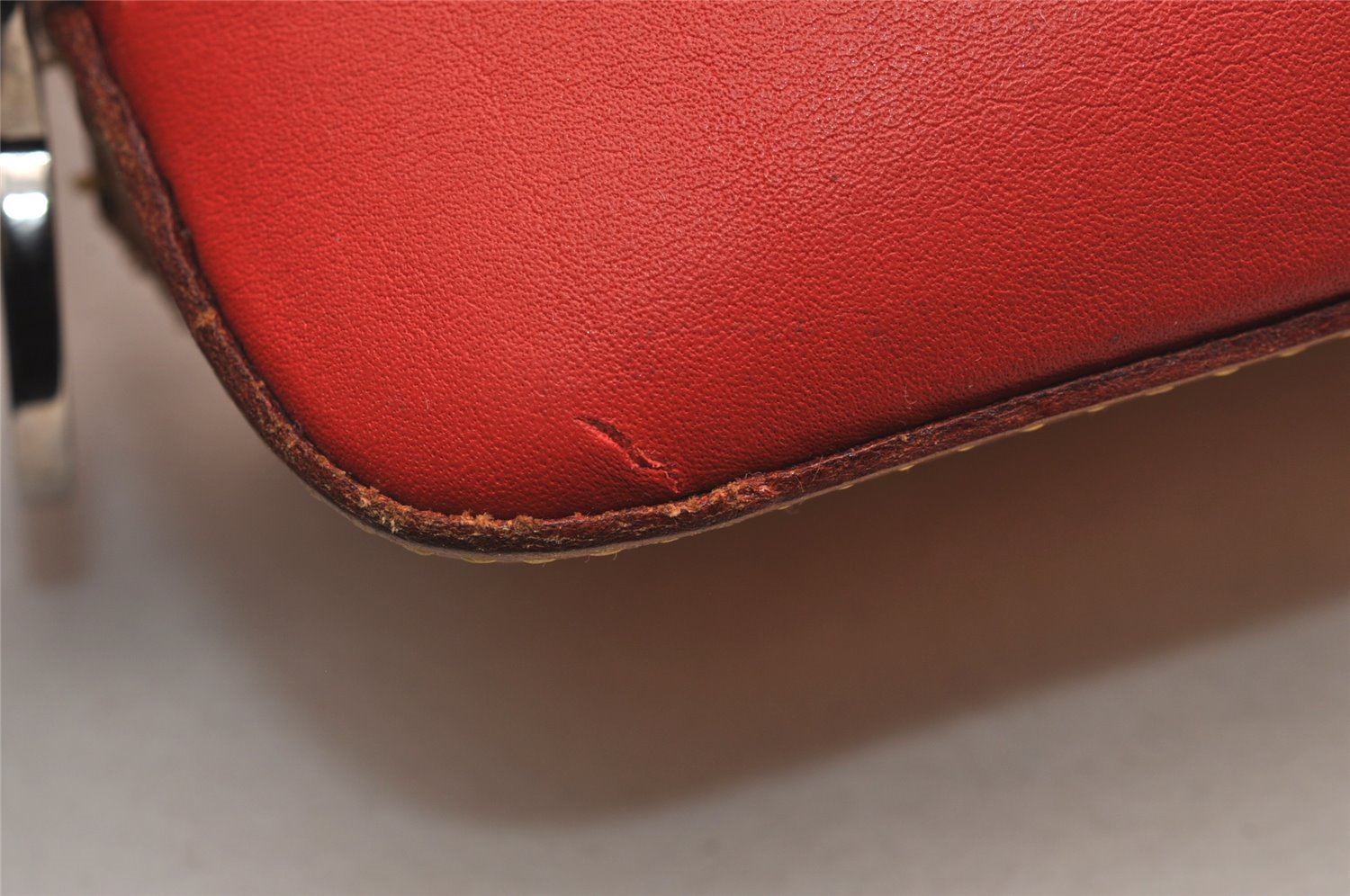 Auth Louis Vuitton Monogram Trousse Elizabeth Pencil Case Pouch GI0009 LV 4702J