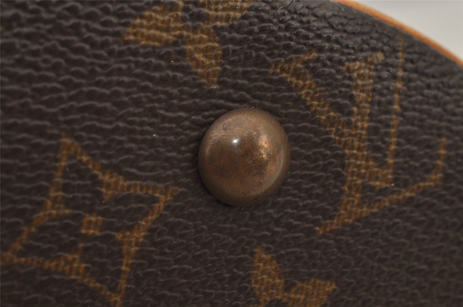 Authentic Louis Vuitton Monogram Bucket PM Shoulder Tote Bag M42238 Junk 4703J