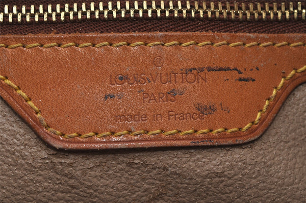 Authentic Louis Vuitton Monogram Bucket PM Shoulder Tote Bag M42238 Junk 4703J