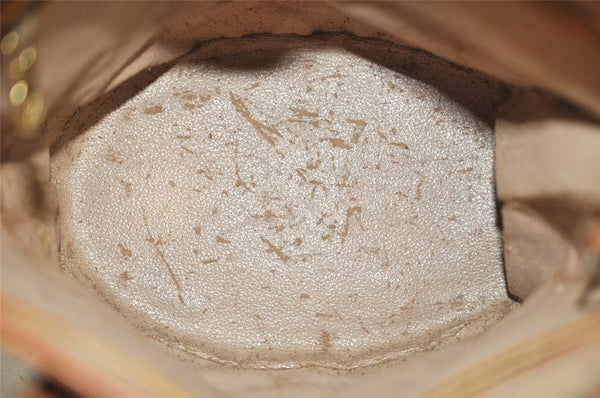 Authentic Louis Vuitton Monogram Bucket PM Shoulder Tote Bag M42238 Junk 4703J