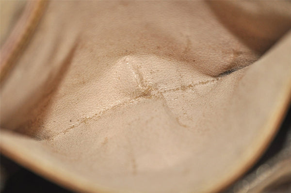 Authentic Louis Vuitton Monogram Bucket PM Shoulder Tote Bag M42238 Junk 4703J