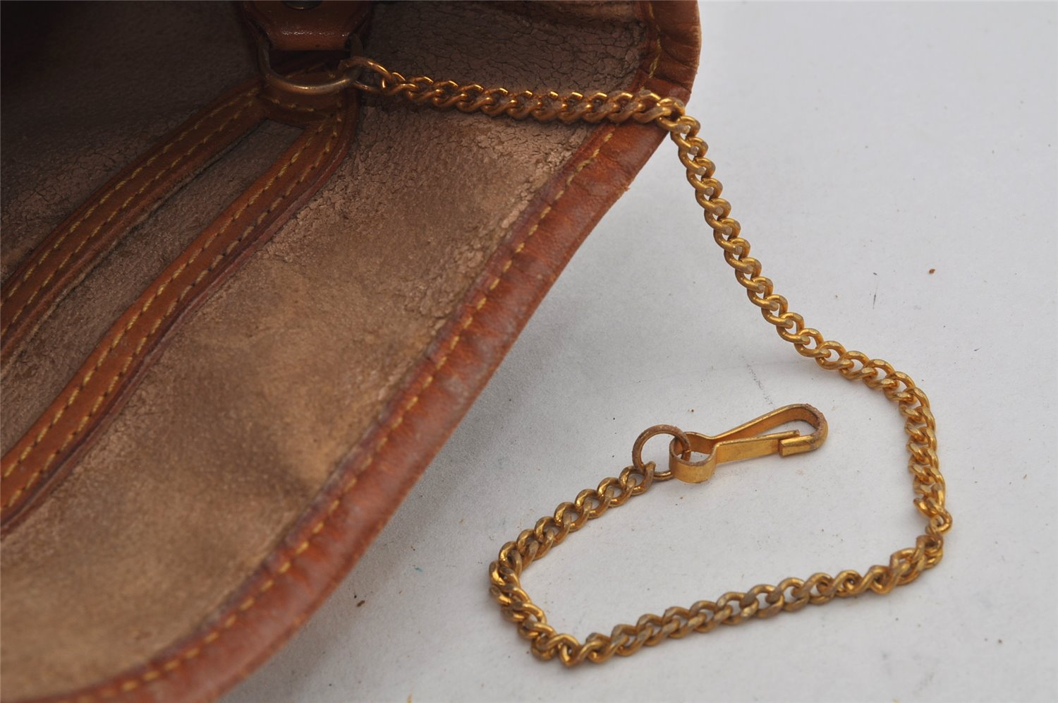 Authentic Louis Vuitton Monogram Bucket PM Shoulder Tote Bag M42238 Junk 4703J