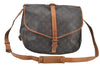 Authentic Louis Vuitton Monogram Saumur 35 Shoulder Cross Bag M42254 LV 4704H