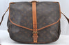 Authentic Louis Vuitton Monogram Saumur 35 Shoulder Cross Bag M42254 LV 4704H
