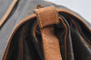 Authentic Louis Vuitton Monogram Saumur 35 Shoulder Cross Bag M42254 LV 4704H