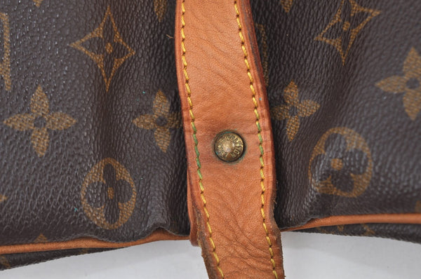 Authentic Louis Vuitton Monogram Saumur 35 Shoulder Cross Bag M42254 LV 4704H