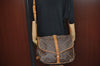 Authentic Louis Vuitton Monogram Saumur 35 Shoulder Cross Bag M42254 LV 4704H