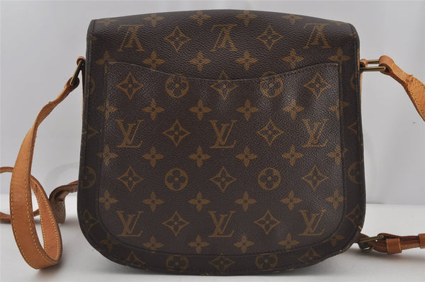 Authentic Louis Vuitton Monogram Saint Cloud GM M51242 Shoulder Cross Bag 4704J