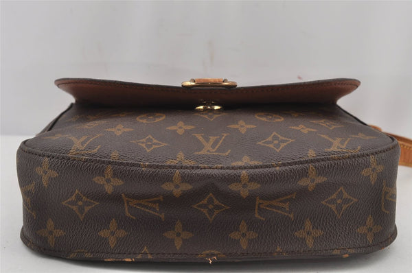 Authentic Louis Vuitton Monogram Saint Cloud GM M51242 Shoulder Cross Bag 4704J
