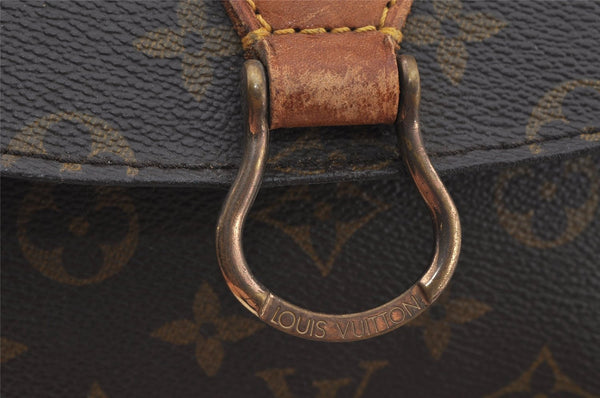 Authentic Louis Vuitton Monogram Saint Cloud GM M51242 Shoulder Cross Bag 4704J