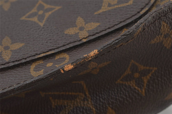 Authentic Louis Vuitton Monogram Saint Cloud GM M51242 Shoulder Cross Bag 4704J