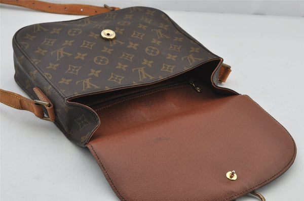 Authentic Louis Vuitton Monogram Saint Cloud GM M51242 Shoulder Cross Bag 4704J