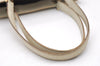 Authentic GUCCI Guccissima GG Leather Hand Bag Purse 145994 White 4704K