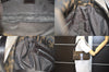 Authentic FENDI Zucca Mamma Baguette Shoulder Bag Canvas Leather Brown 4704M