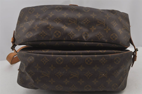 Authentic Louis Vuitton Monogram Saumur 35 Shoulder Cross Bag M42254 LV 4705J