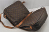 Authentic Louis Vuitton Monogram Saumur 35 Shoulder Cross Bag M42254 LV 4705J