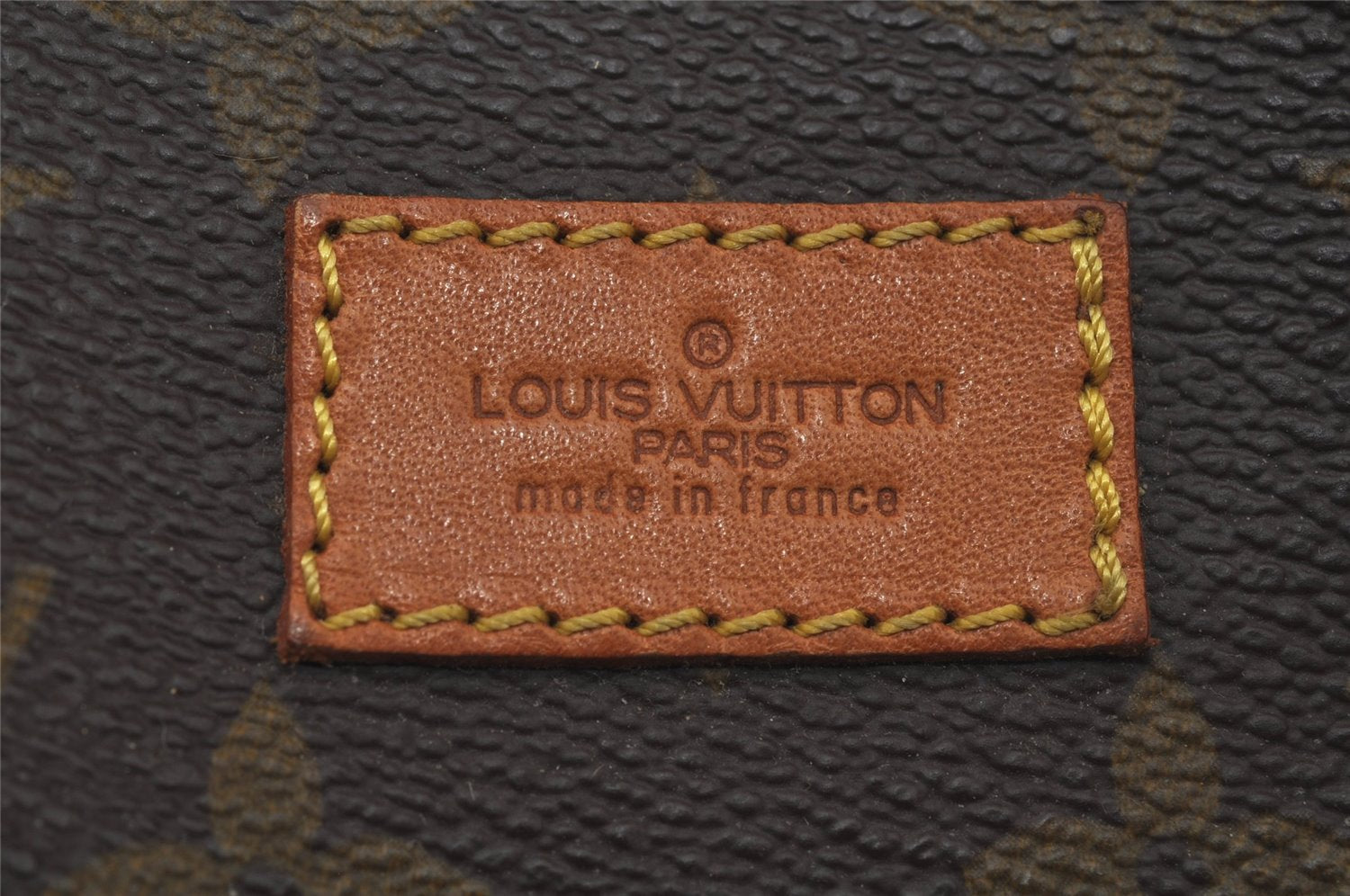 Authentic Louis Vuitton Monogram Saumur 35 Shoulder Cross Bag M42254 LV 4705J