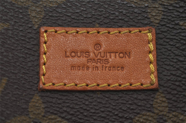 Authentic Louis Vuitton Monogram Saumur 35 Shoulder Cross Bag M42254 LV 4705J