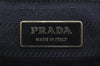 Authentic PRADA Tessuto City Nylon Leather Shoulder Hand Bag BR3854 Black 4707I