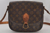 Authentic Louis Vuitton Monogram Saint Cloud GM M51242 Shoulder Cross Bag 4707J