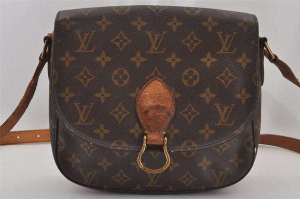 Authentic Louis Vuitton Monogram Saint Cloud GM M51242 Shoulder Cross Bag 4707J