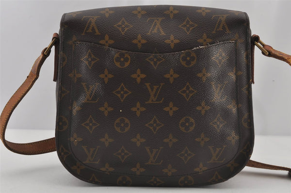 Authentic Louis Vuitton Monogram Saint Cloud GM M51242 Shoulder Cross Bag 4707J