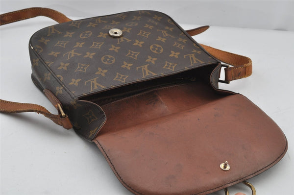 Authentic Louis Vuitton Monogram Saint Cloud GM M51242 Shoulder Cross Bag 4707J