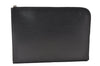 Authentic Louis Vuitton Epi Pochette Jours GM Document Case M64153 Black 4707K