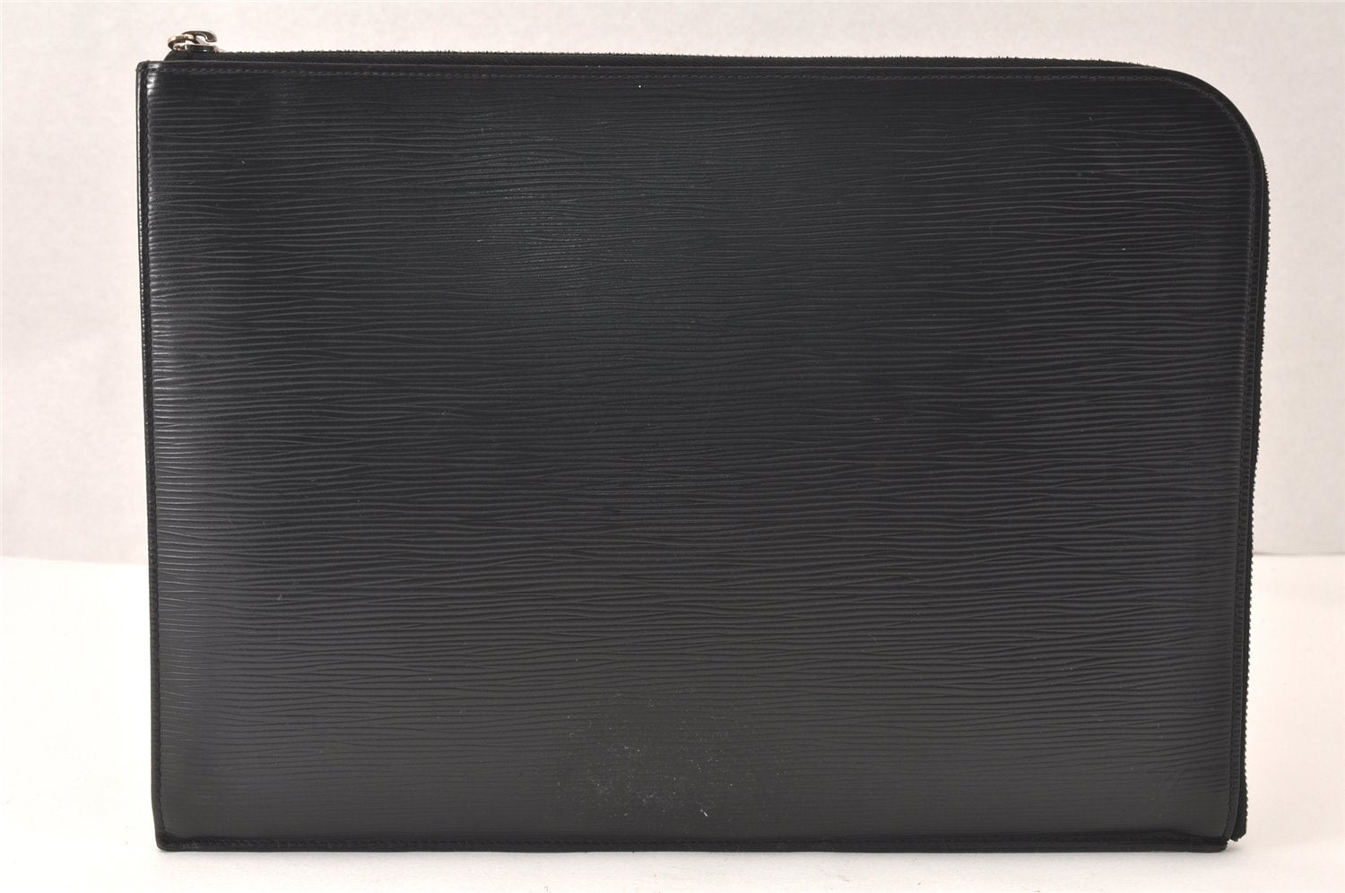 Authentic Louis Vuitton Epi Pochette Jours GM Document Case M64153 Black 4707K