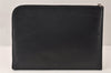 Authentic Louis Vuitton Epi Pochette Jours GM Document Case M64153 Black 4707K