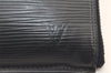 Authentic Louis Vuitton Epi Pochette Jours GM Document Case M64153 Black 4707K