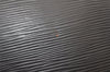 Authentic Louis Vuitton Epi Pochette Jours GM Document Case M64153 Black 4707K