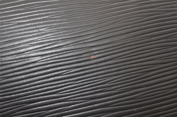 Authentic Louis Vuitton Epi Pochette Jours GM Document Case M64153 Black 4707K