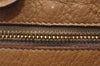 Authentic PRADA Vintage Leather Shoulder Hand Bag Brown 4708I