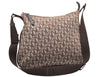 Authentic Christian Dior Trotter Shoulder Cross Bag Canvas Leather Brown 4709K