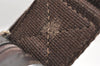 Authentic Christian Dior Trotter Shoulder Cross Bag Canvas Leather Brown 4709K