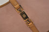 Authentic GUCCI Jackie Shoulder Hand Bag Purse Suede Leather 0021068 Pink 4710J